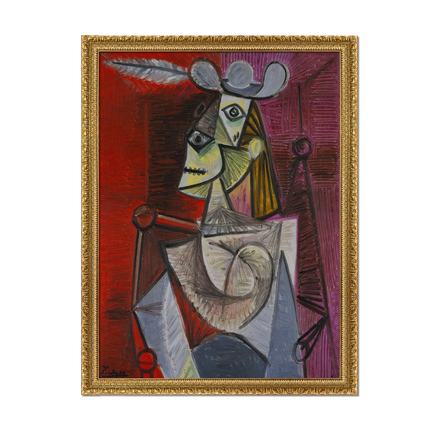 MUJER EN UN SILLÓN