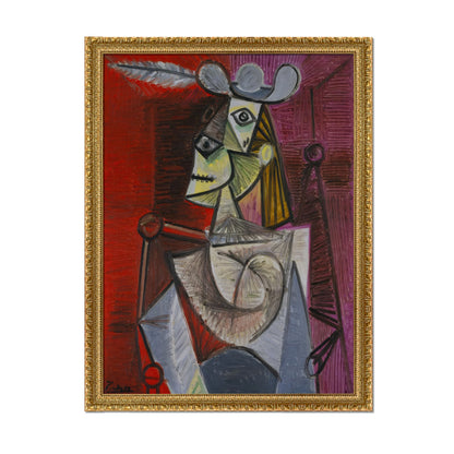 MUJER EN UN SILLÓN
