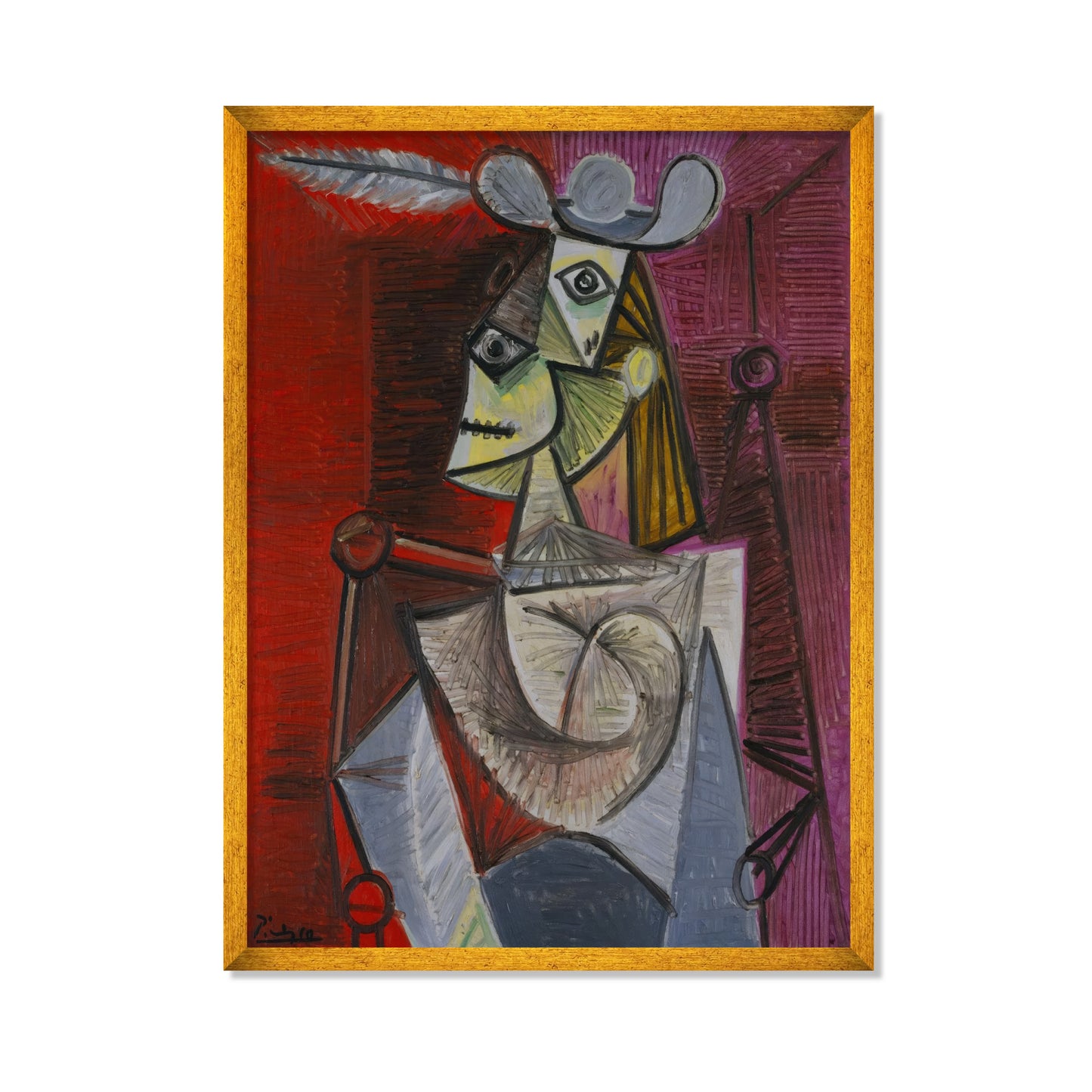 MUJER EN UN SILLÓN