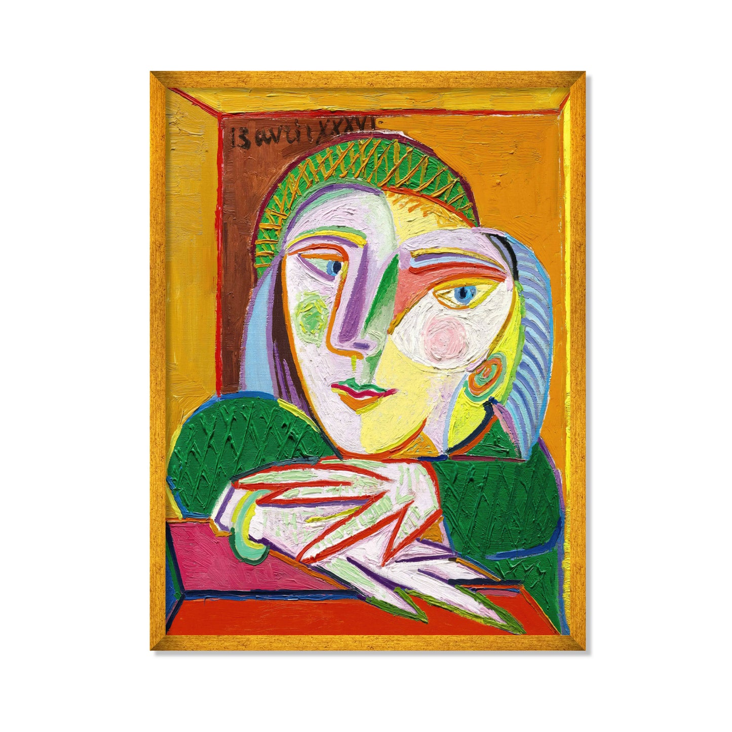 MUJER JUNTO A LA VENTANA