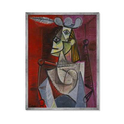 MUJER EN UN SILLÓN