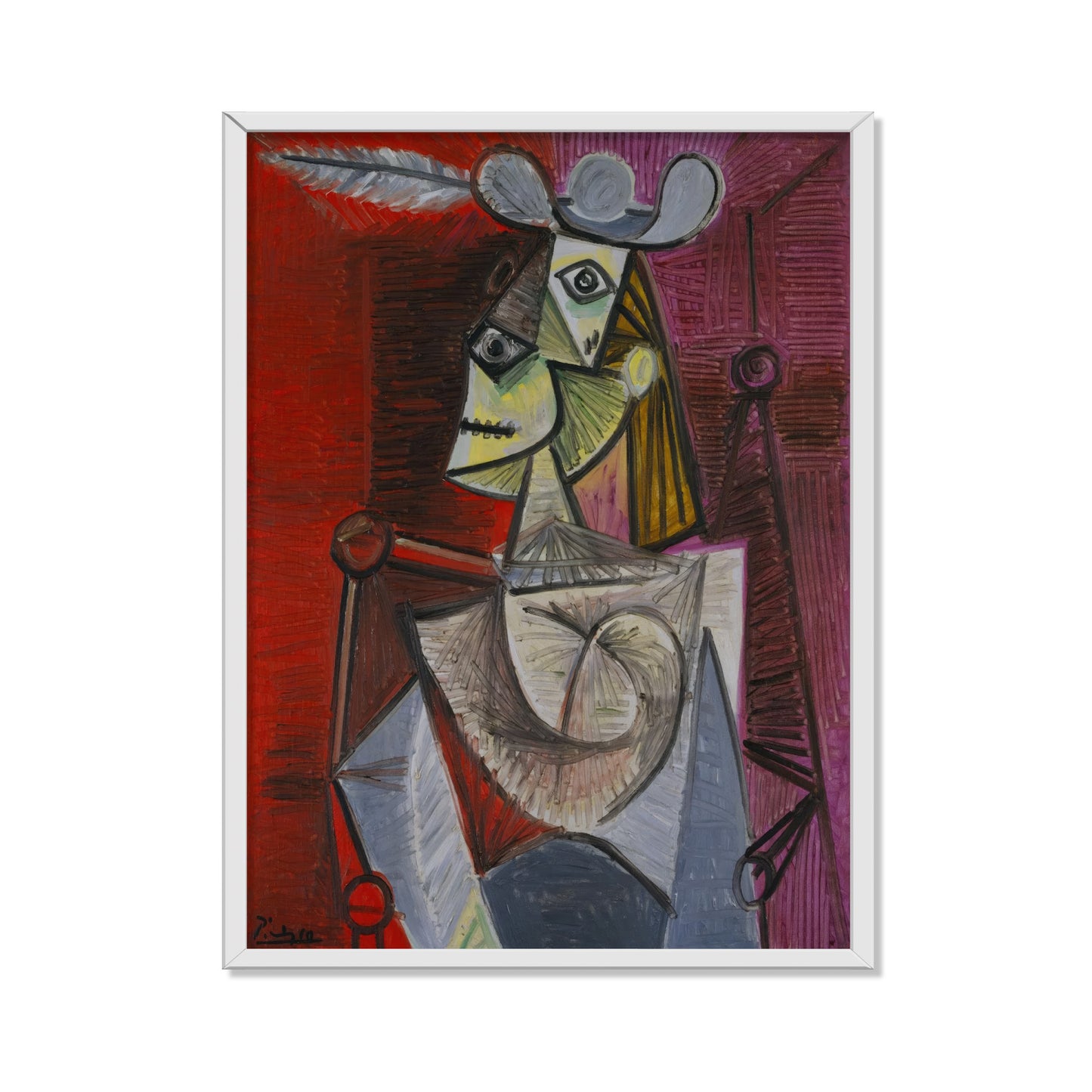 MUJER EN UN SILLÓN