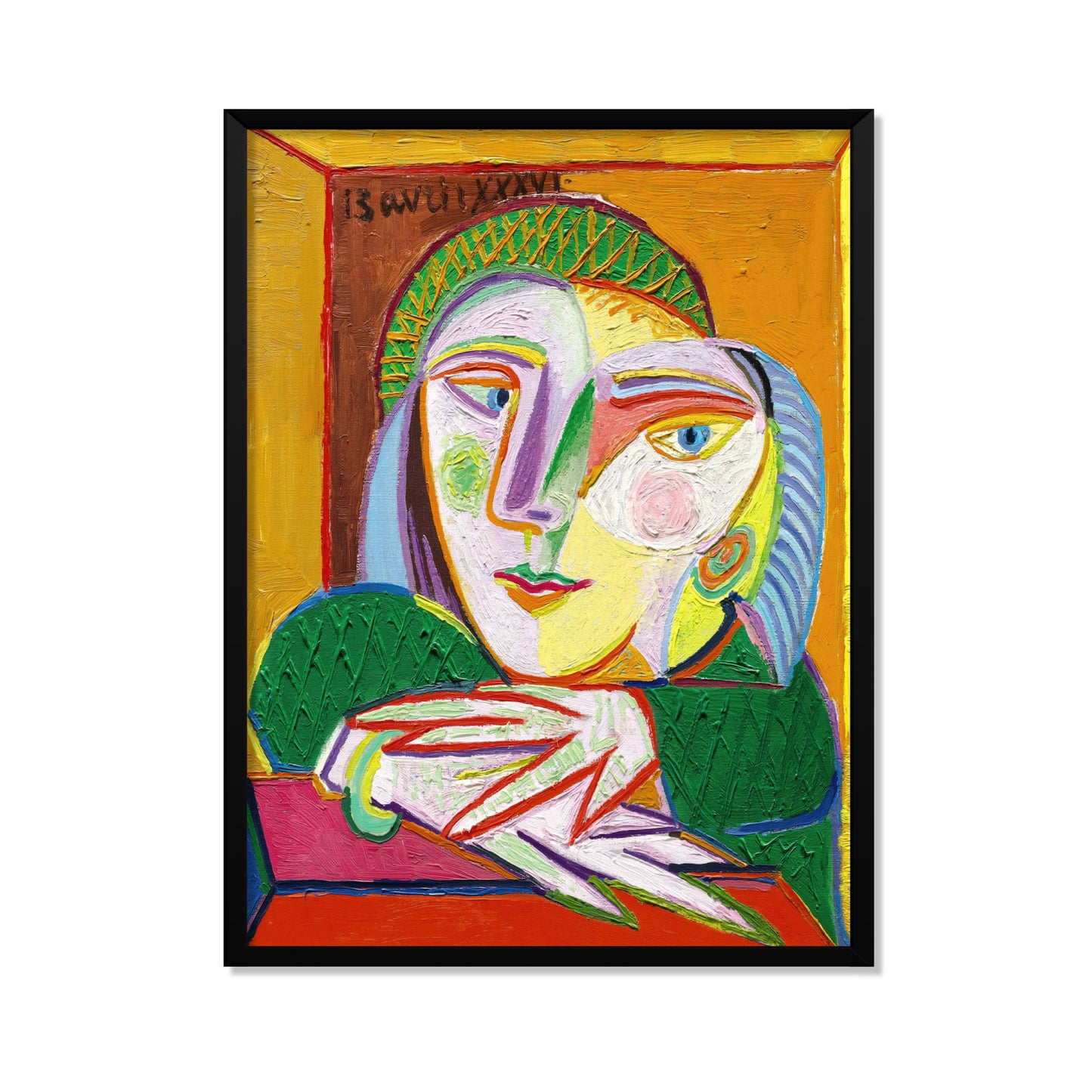 MUJER JUNTO A LA VENTANA