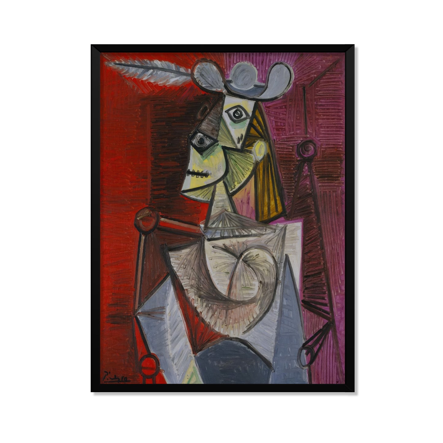 MUJER EN UN SILLÓN