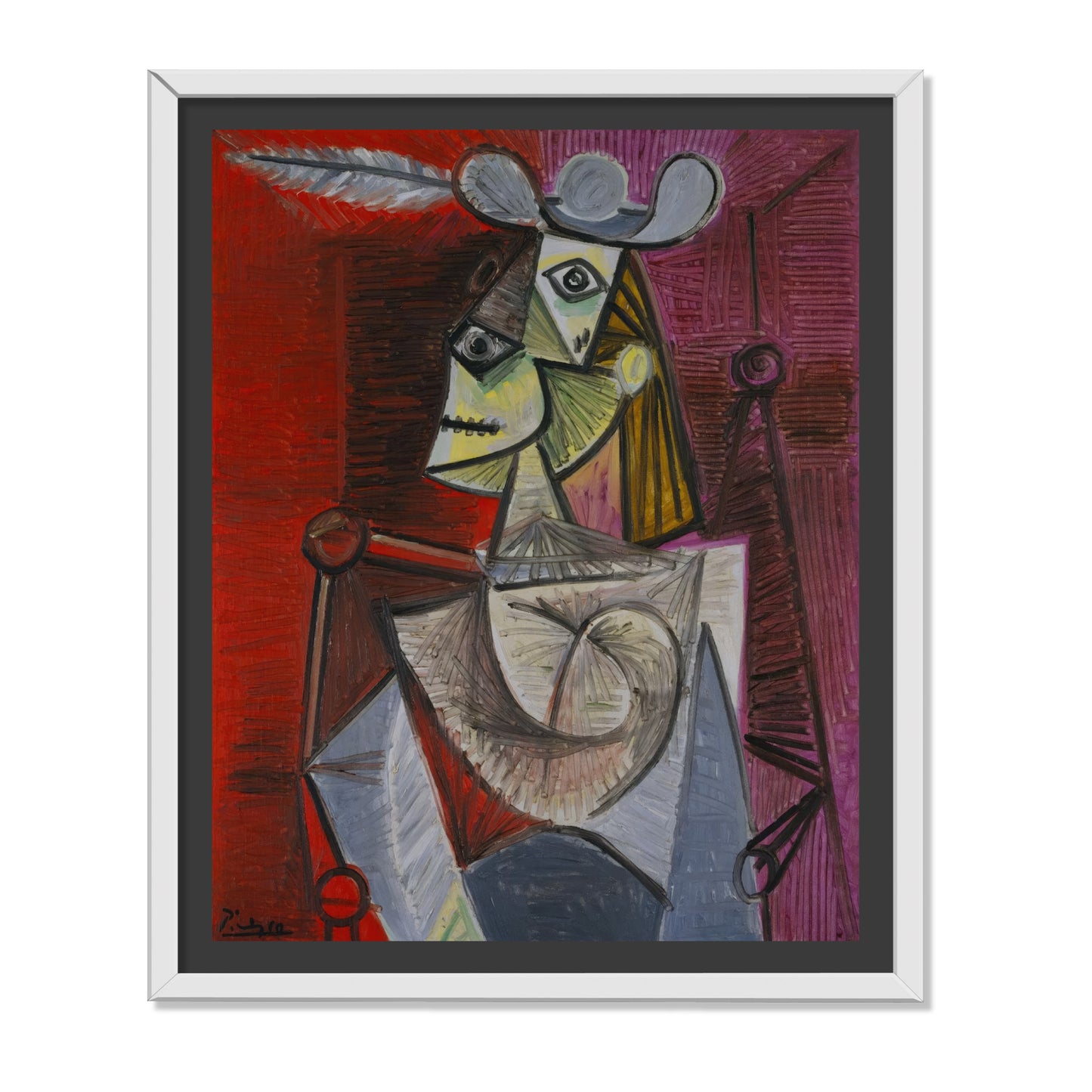 MUJER EN UN SILLÓN