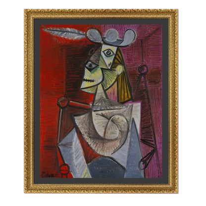MUJER EN UN SILLÓN