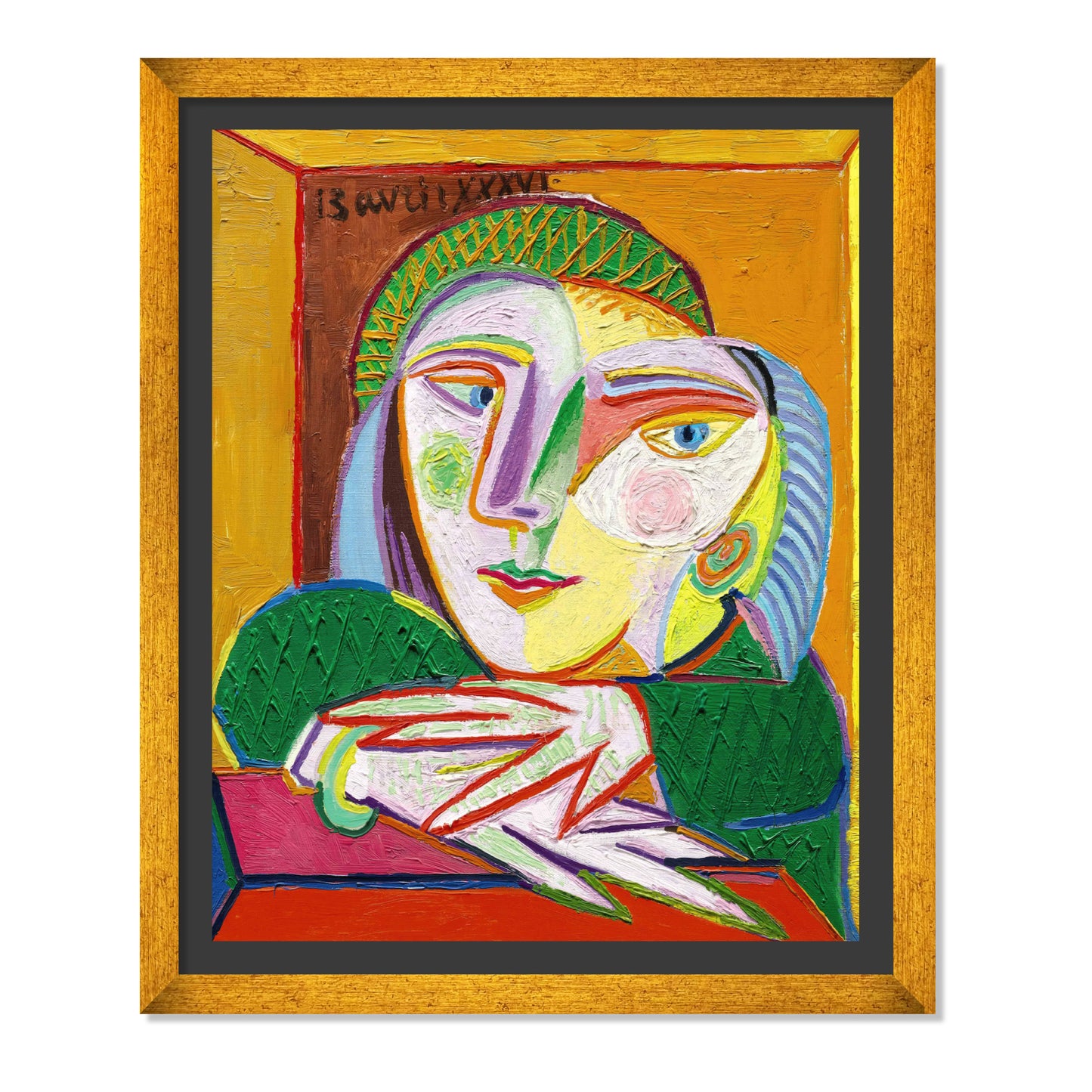 MUJER JUNTO A LA VENTANA