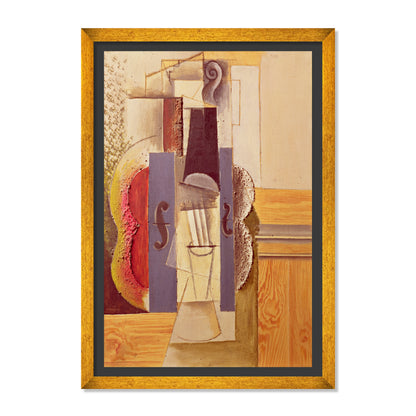 VIOLIN COLGADO EN LA PARED