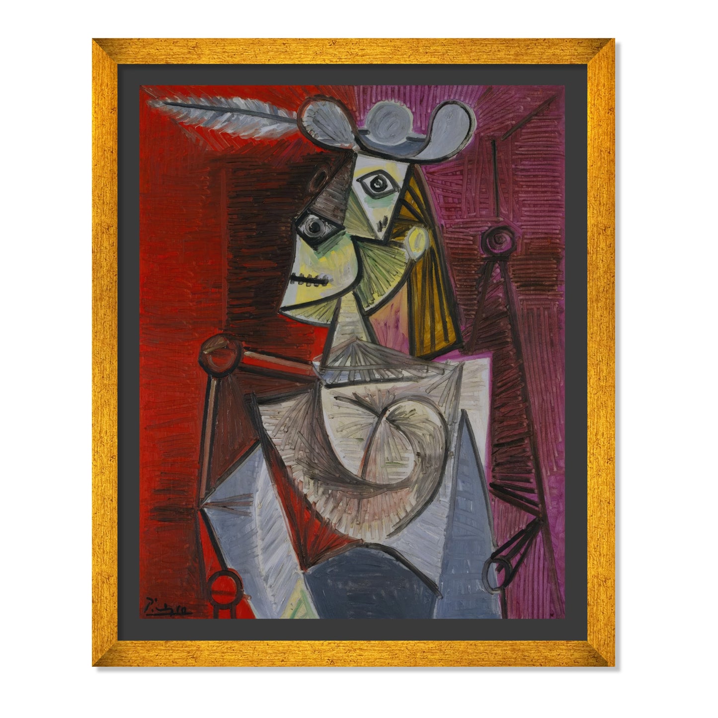 MUJER EN UN SILLÓN