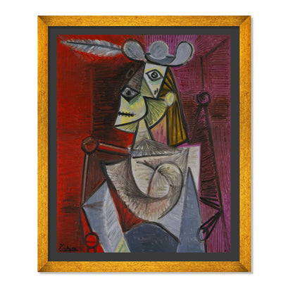 MUJER EN UN SILLÓN