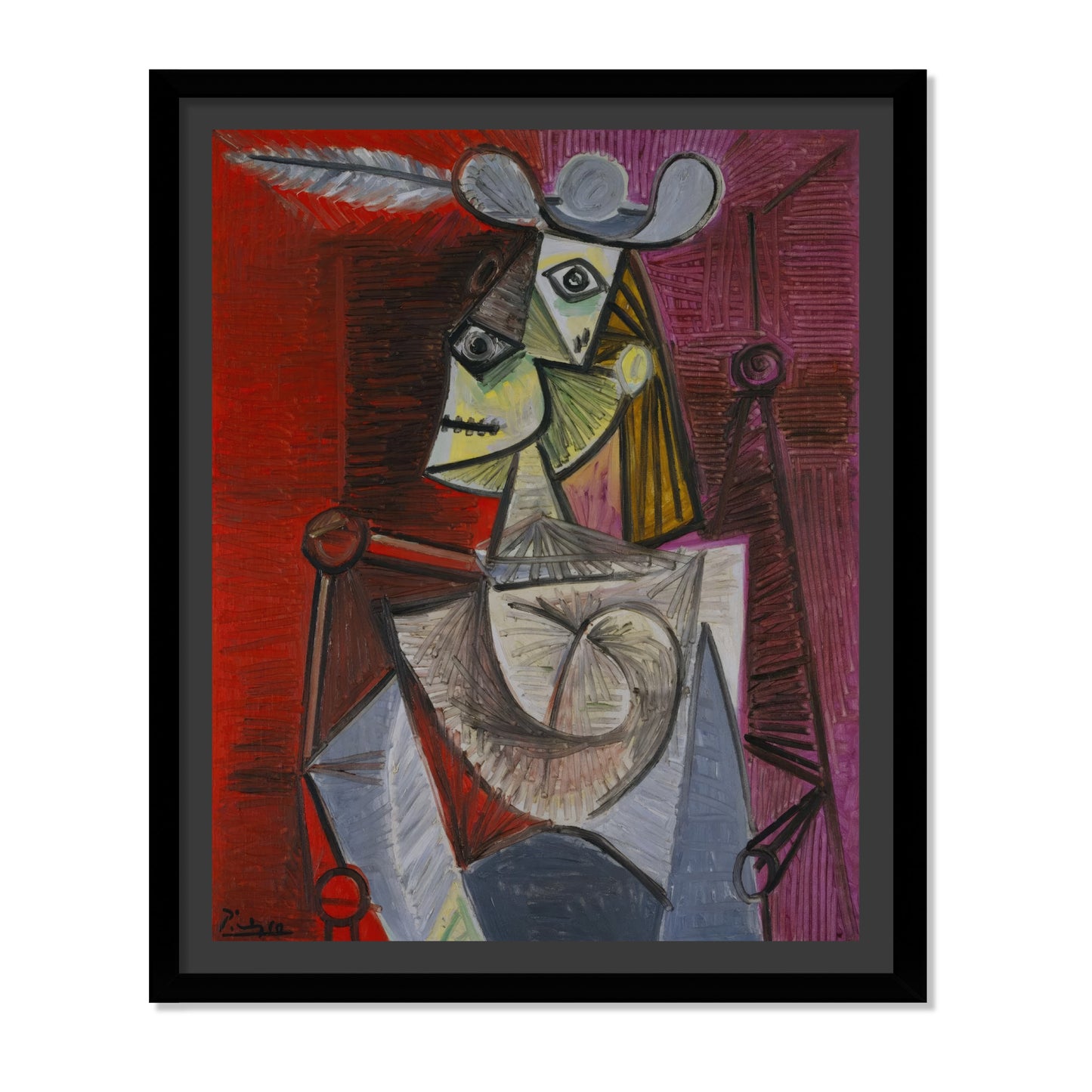 MUJER EN UN SILLÓN