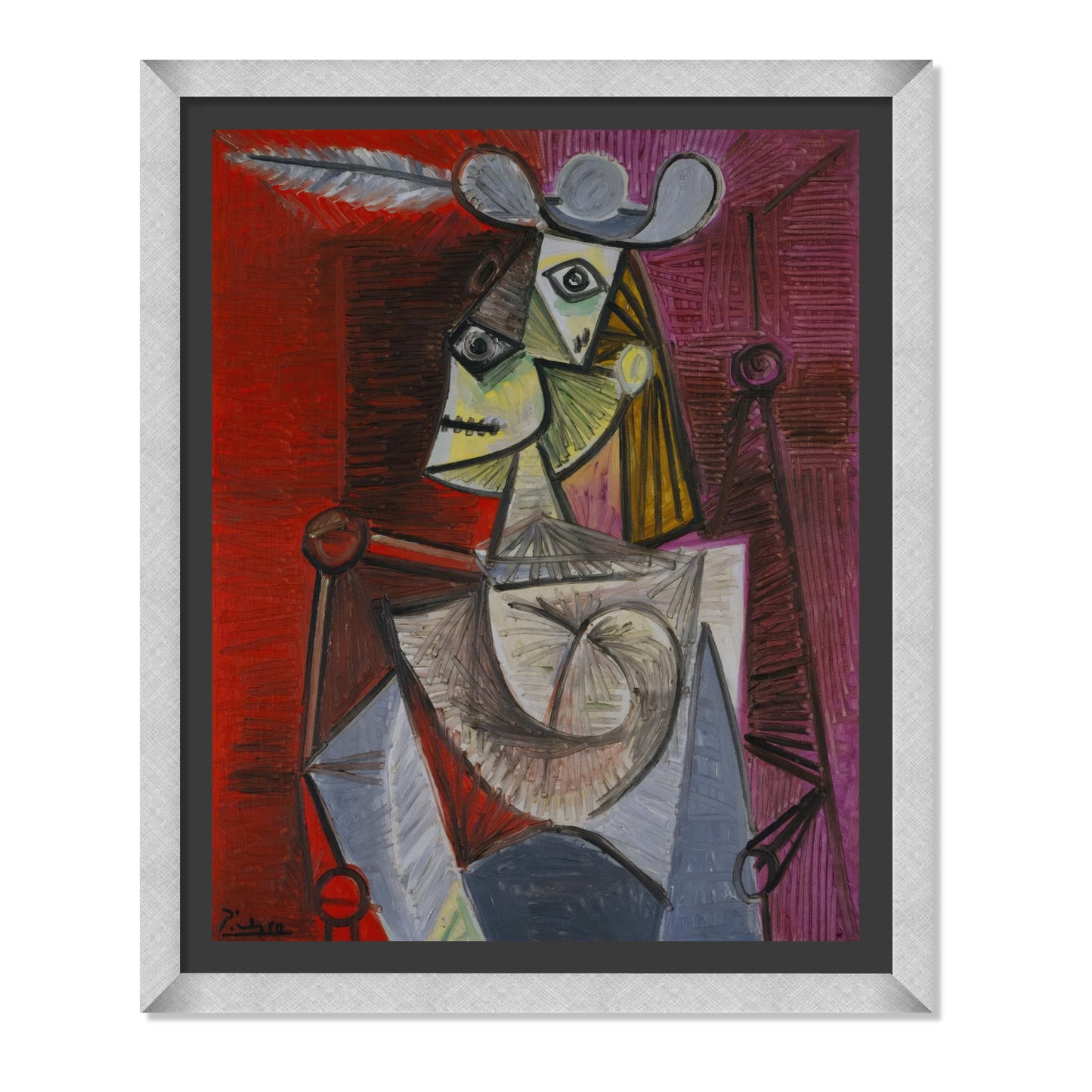 MUJER EN UN SILLÓN