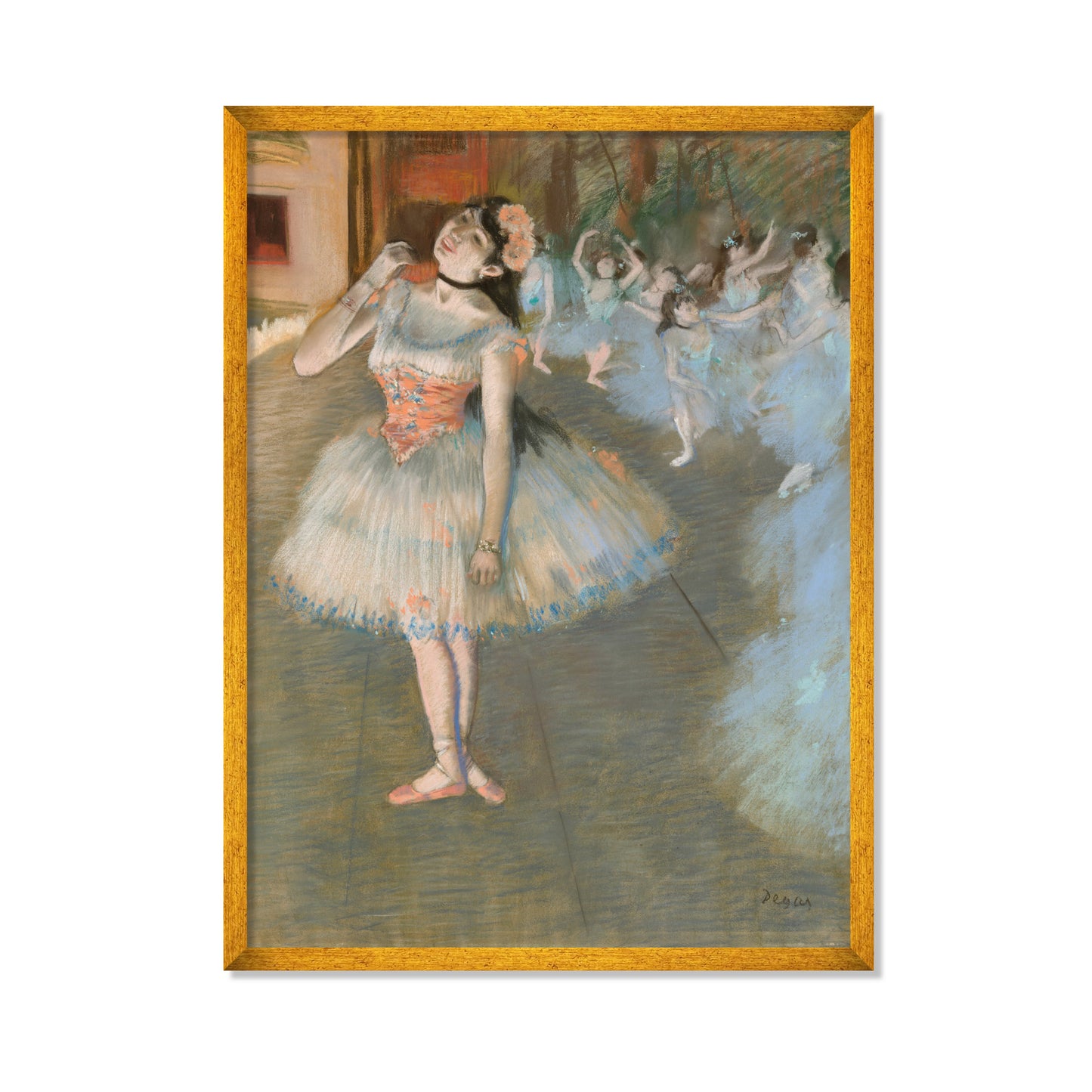 BAILARINA EN EL ESCENARIO