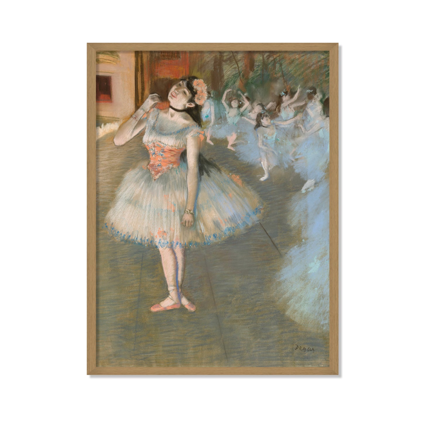 BAILARINA EN EL ESCENARIO