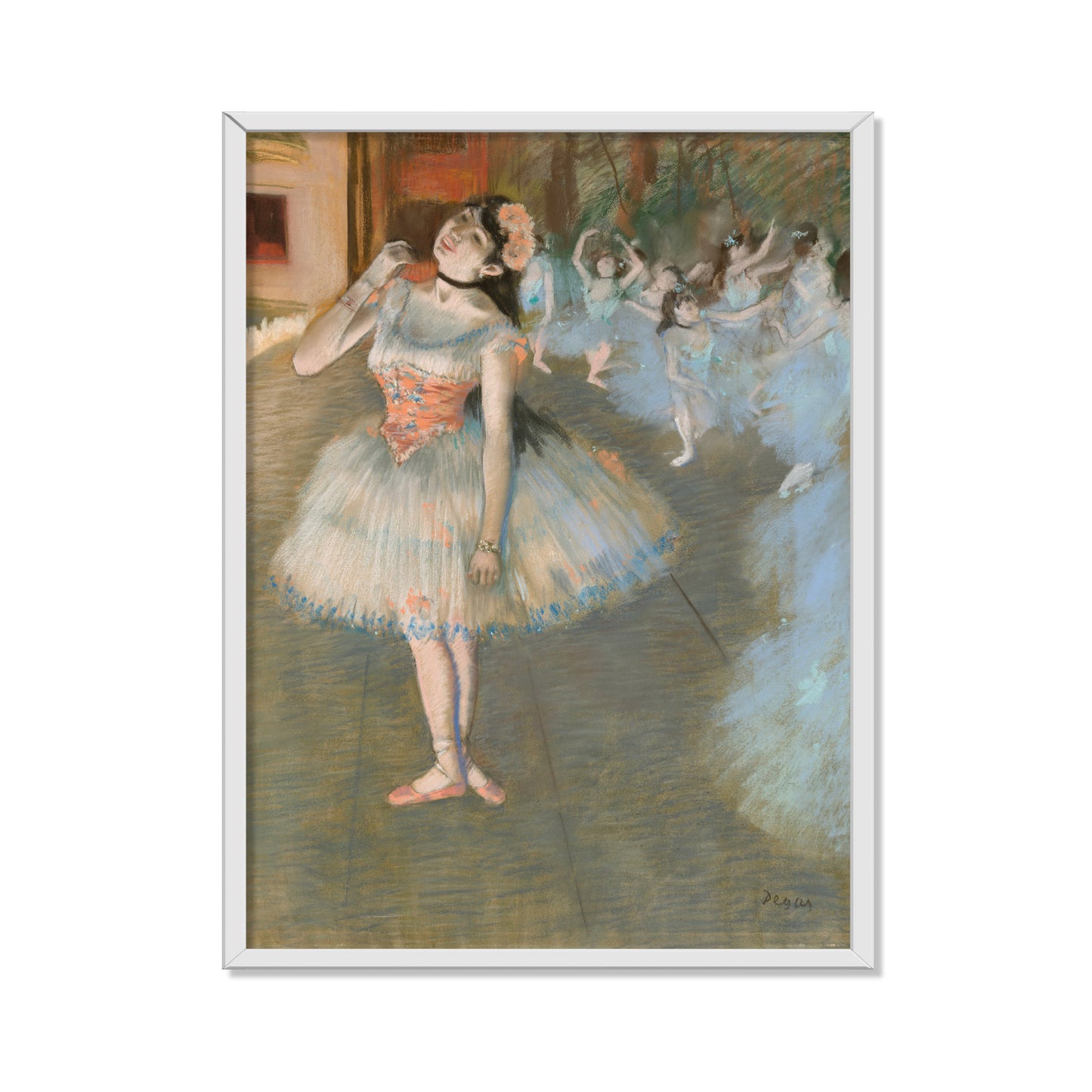 BAILARINA EN EL ESCENARIO