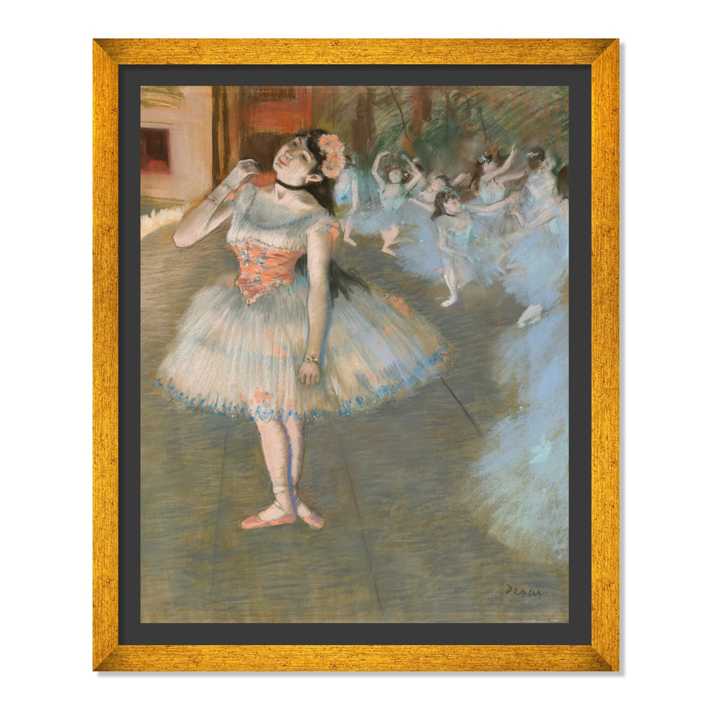 BAILARINA EN EL ESCENARIO