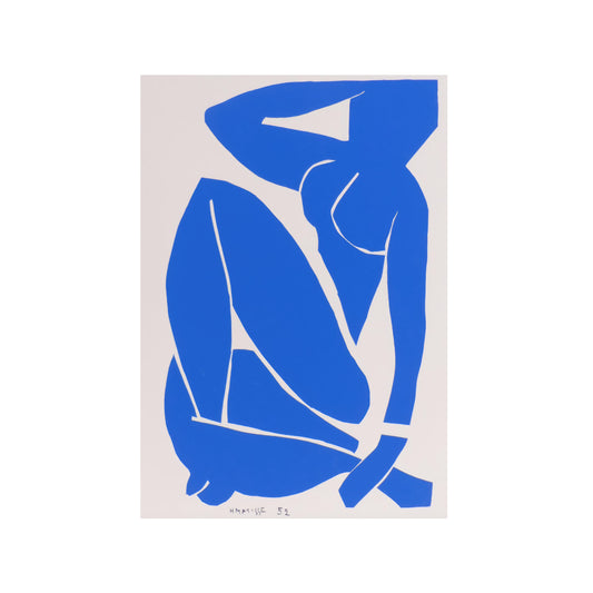 DESNUDO AZUL III