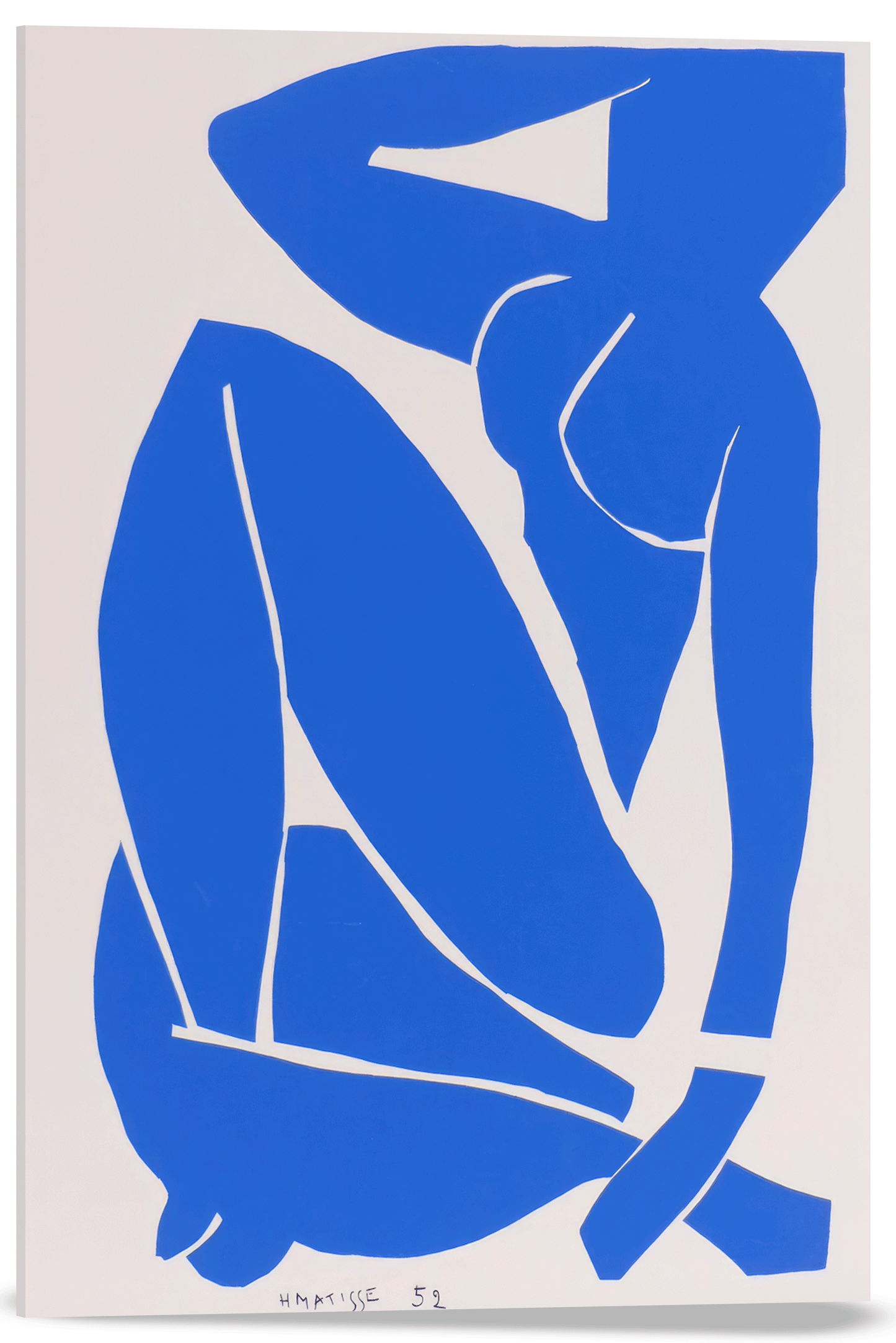 DESNUDO AZUL III