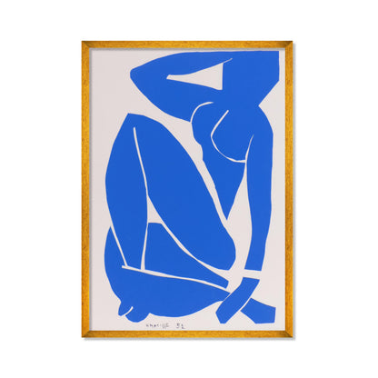 DESNUDO AZUL III