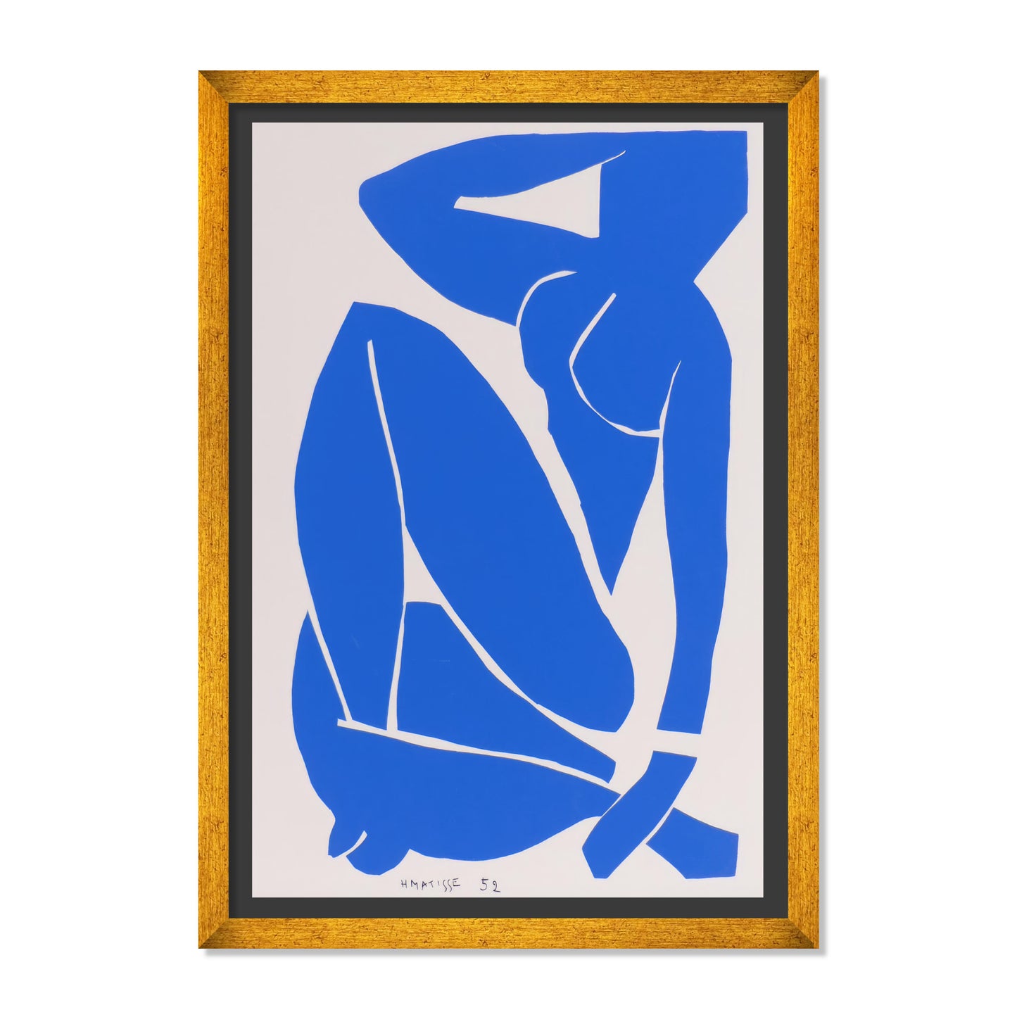 DESNUDO AZUL III