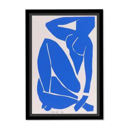 DESNUDO AZUL III