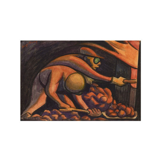 TRABAJADORES PALEANDO CARBÓN