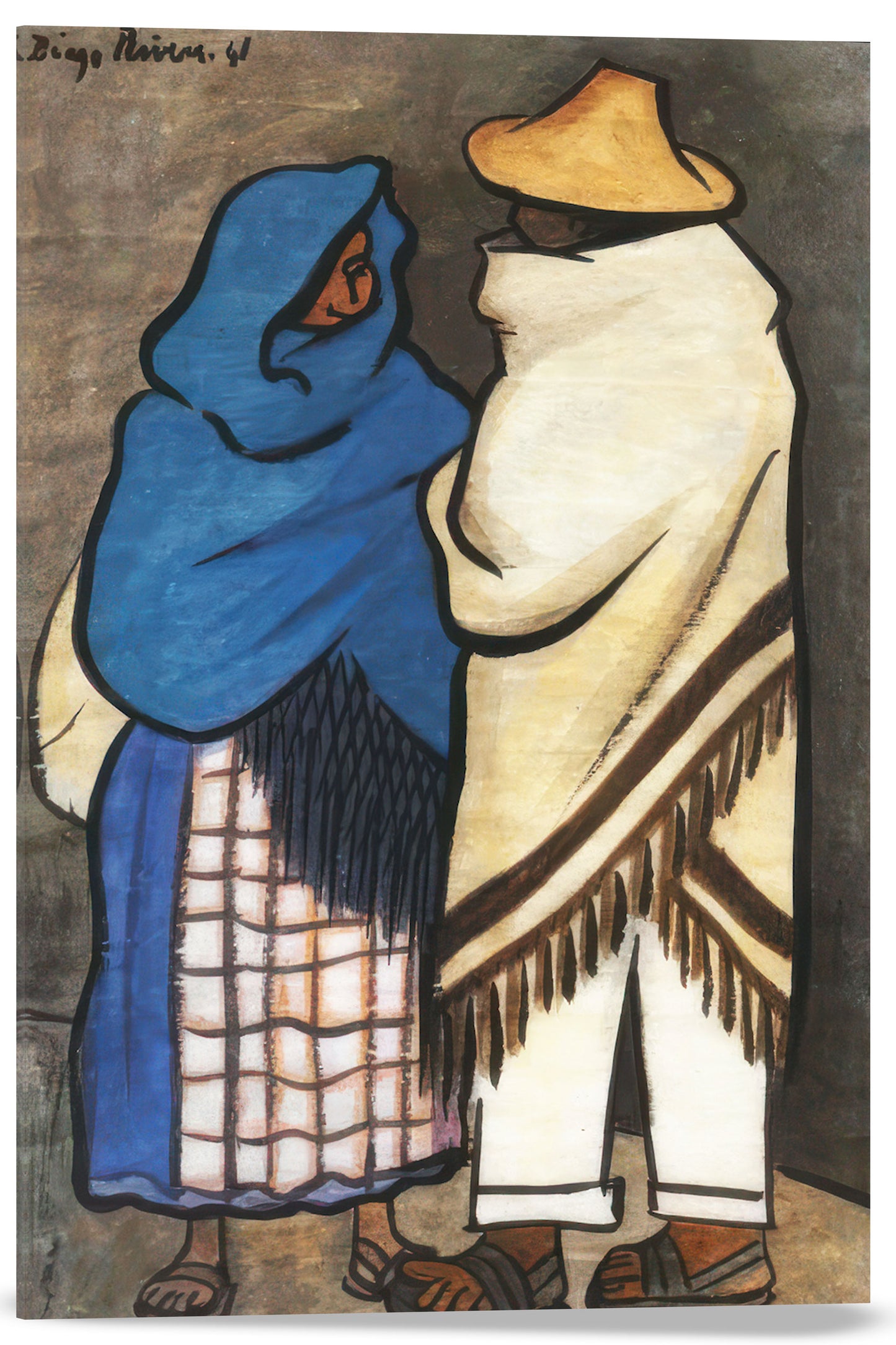 PAREJA DE CAMPESINOS
