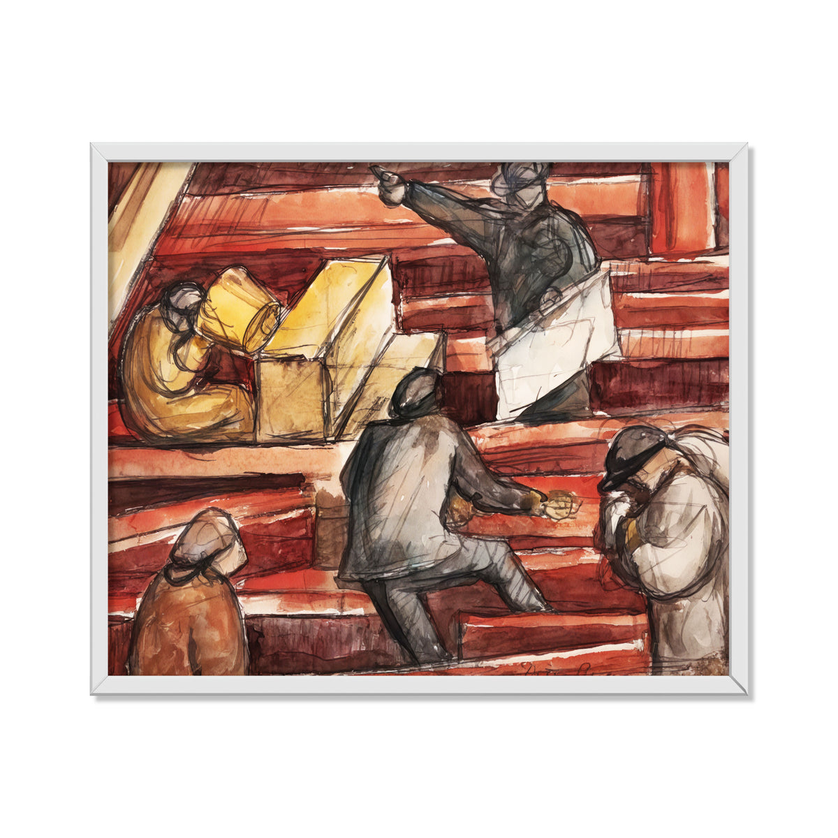 BOCETO PARA MURAL