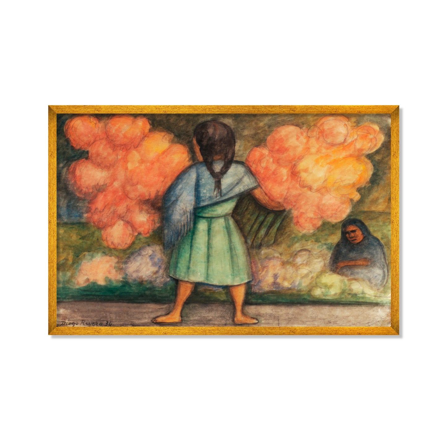 LA NIÑA CON LAS FLORES