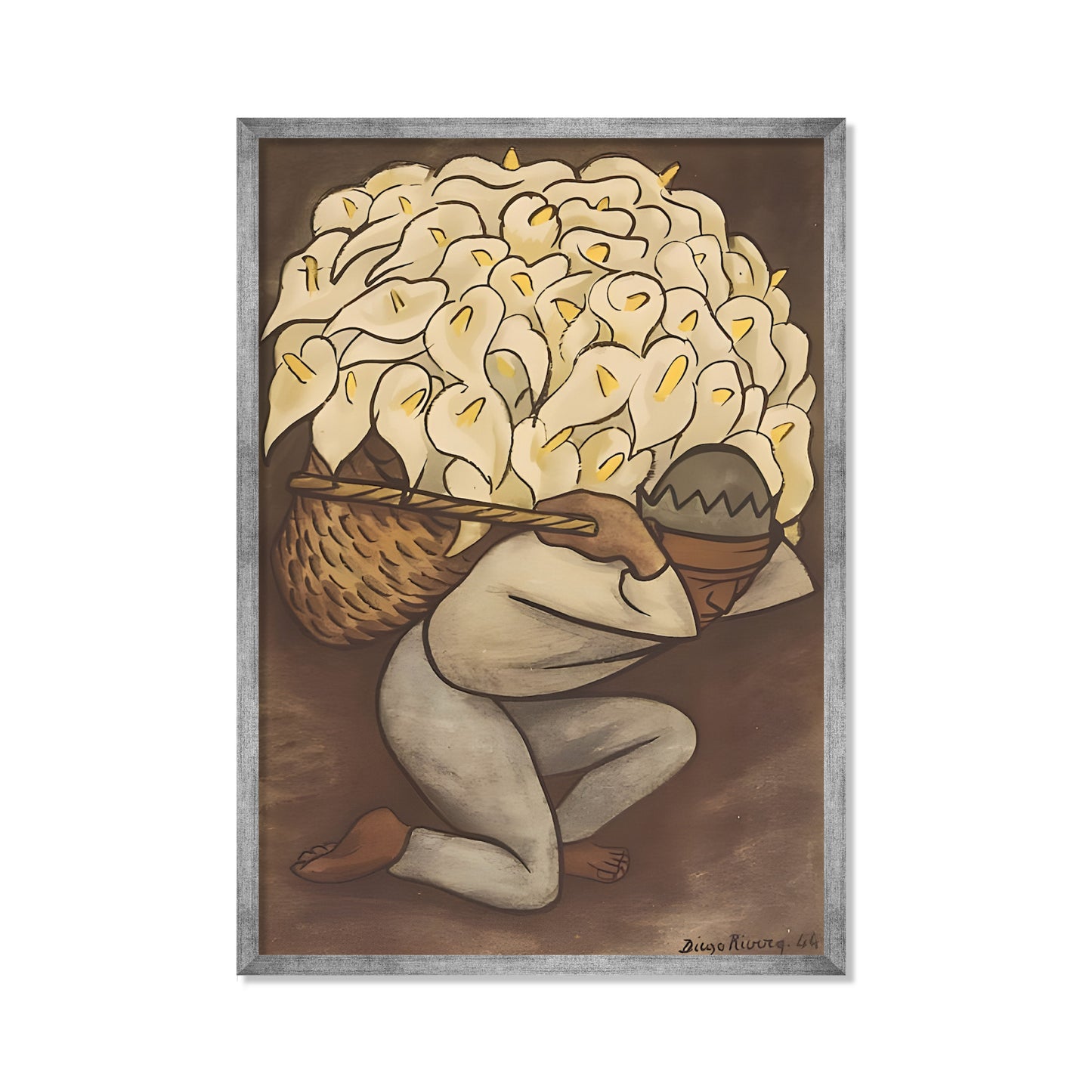 HOMBRE CARGANDO ALCATRACES