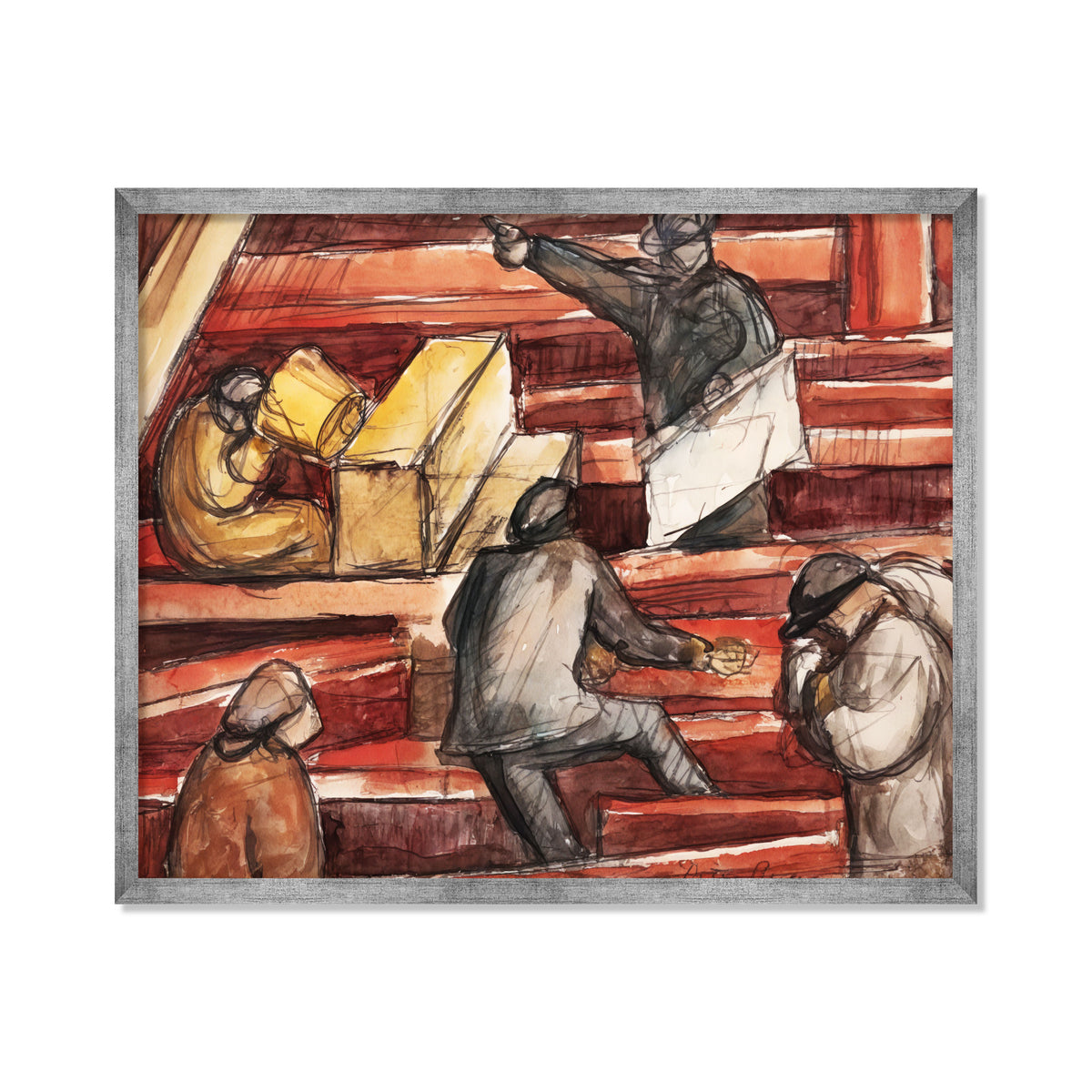 BOCETO PARA MURAL