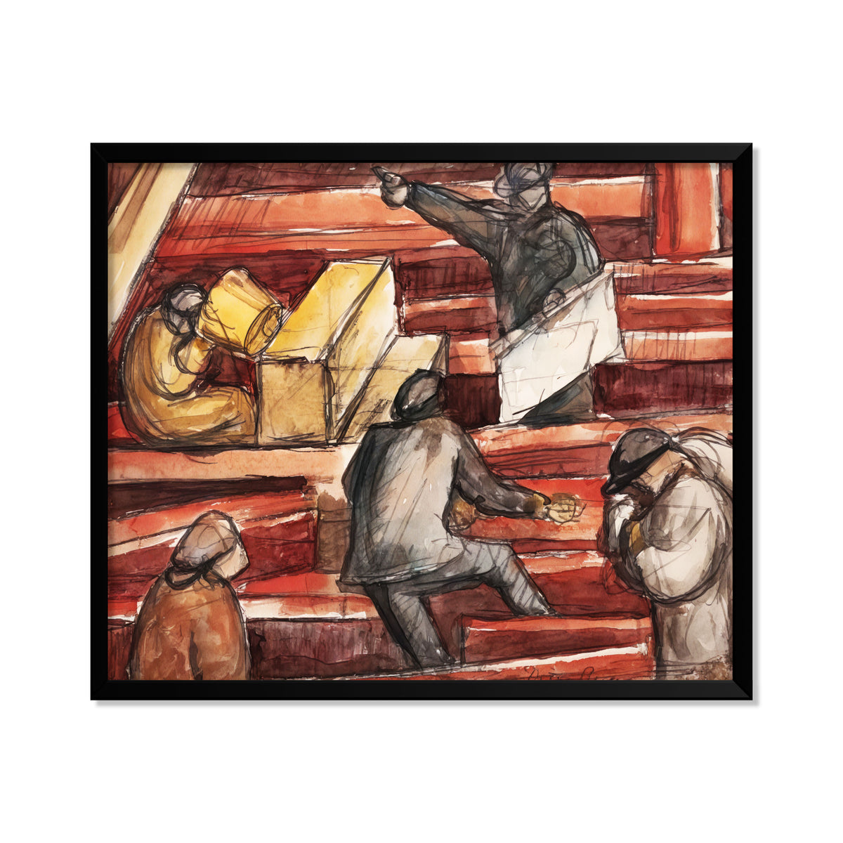 BOCETO PARA MURAL