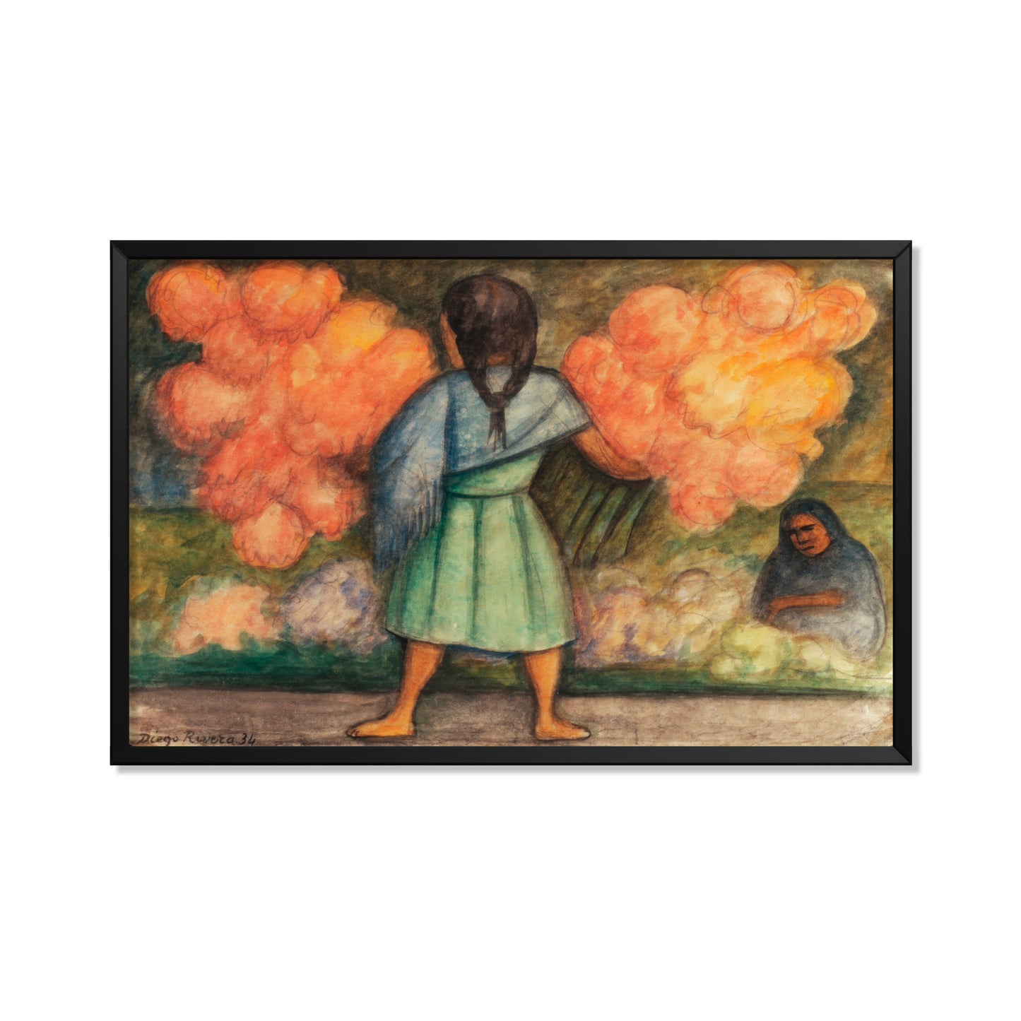 LA NIÑA CON LAS FLORES