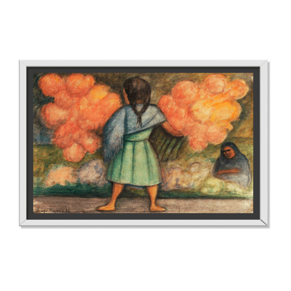 LA NIÑA CON LAS FLORES