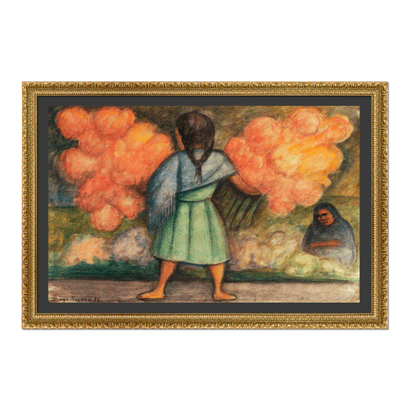 LA NIÑA CON LAS FLORES
