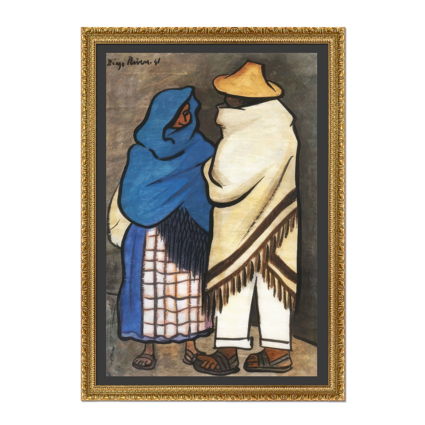 PAREJA DE CAMPESINOS