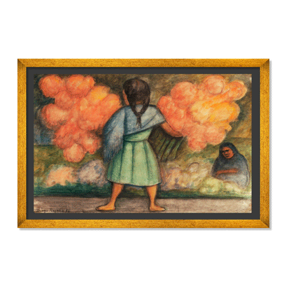 LA NIÑA CON LAS FLORES