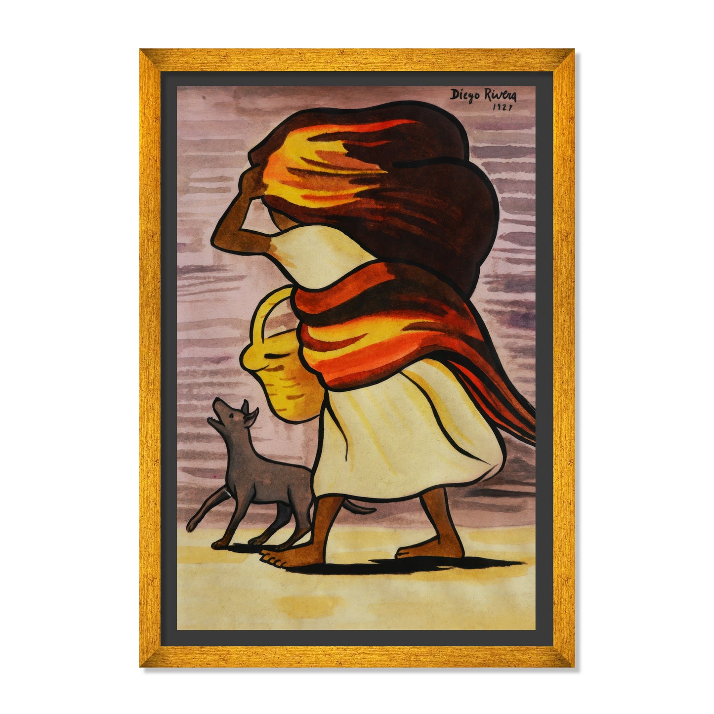 CARGADORA CON PERRO