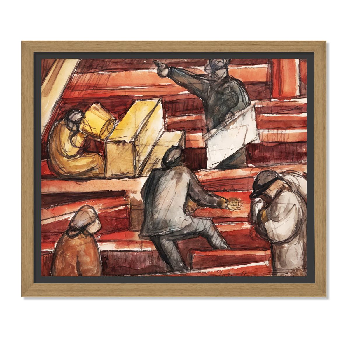 BOCETO PARA MURAL