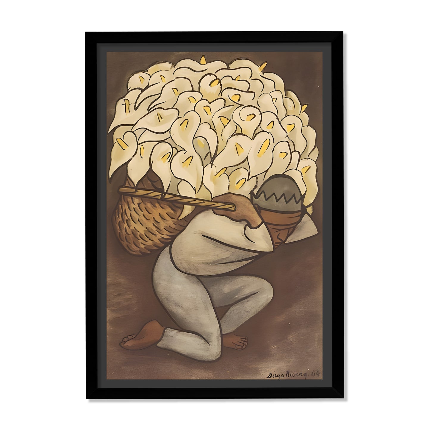 HOMBRE CARGANDO ALCATRACES