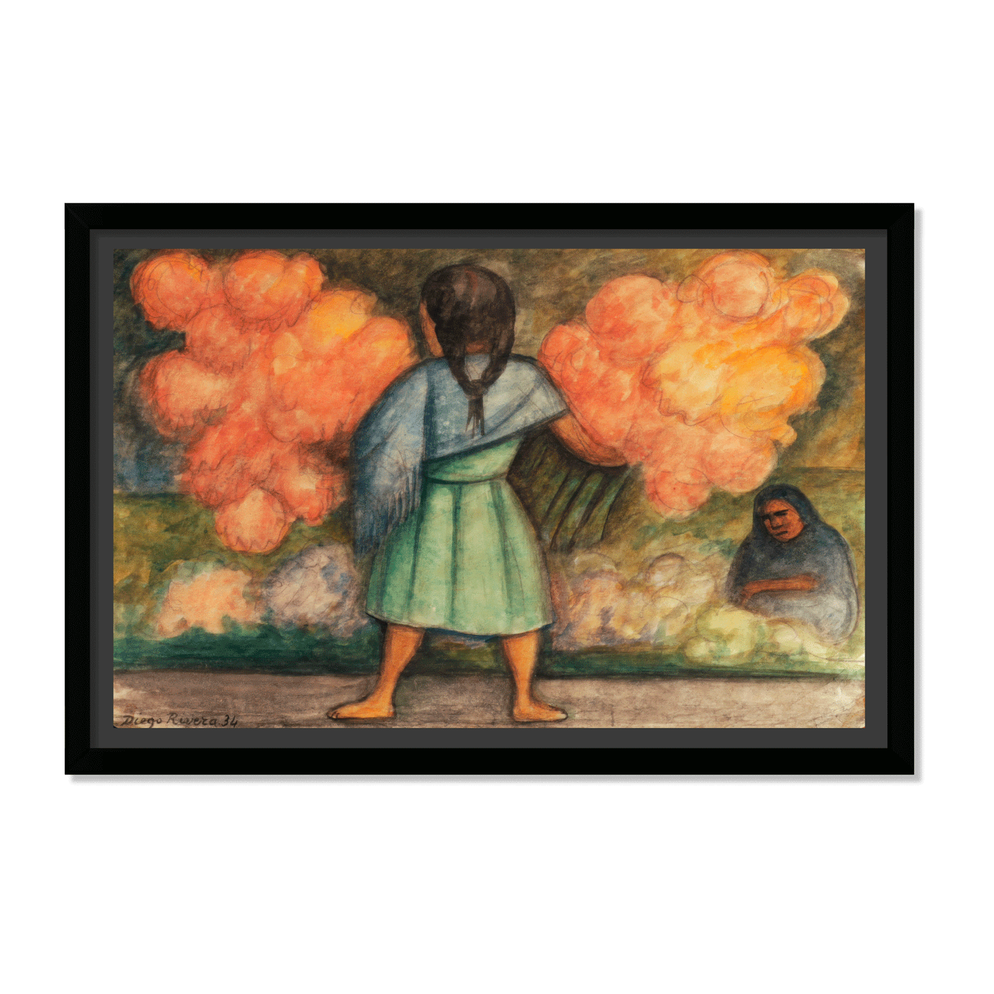 LA NIÑA CON LAS FLORES