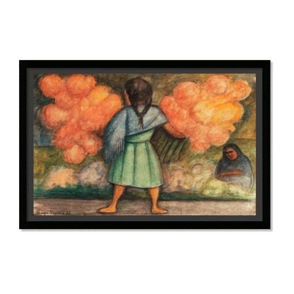 LA NIÑA CON LAS FLORES