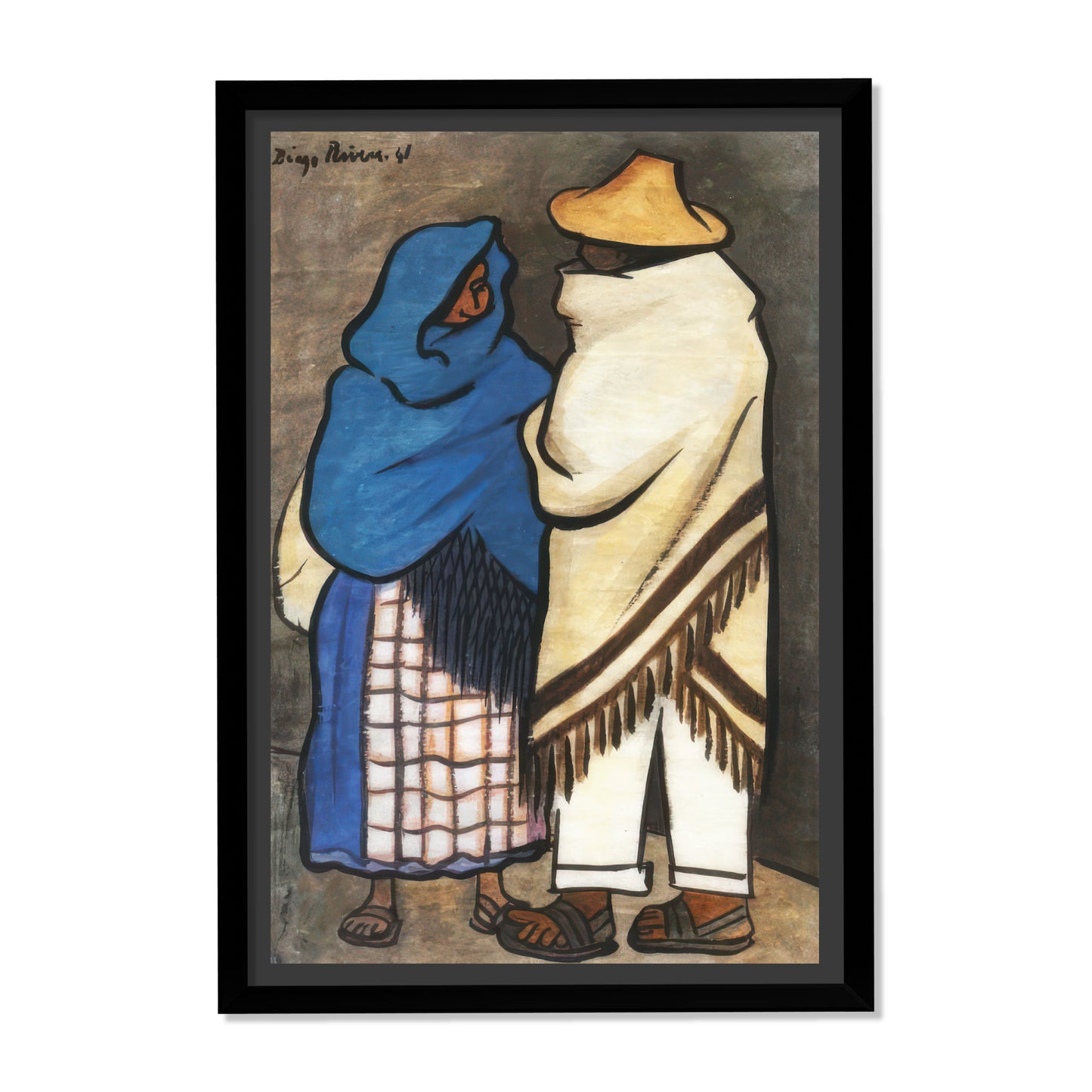PAREJA DE CAMPESINOS