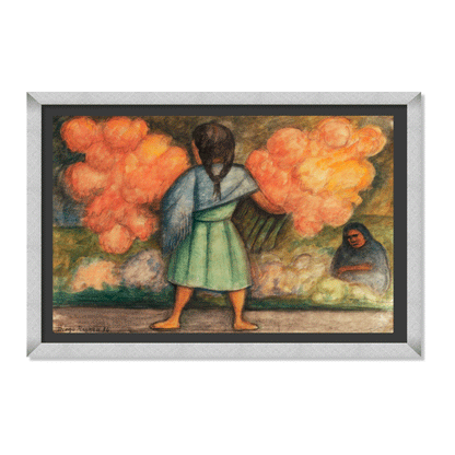 LA NIÑA CON LAS FLORES