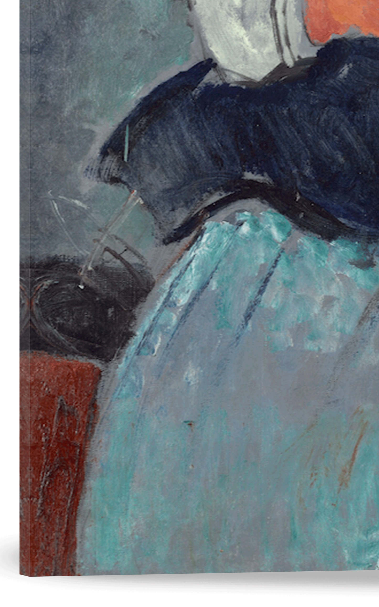 MUJER GITANA CON UN BEBÉ