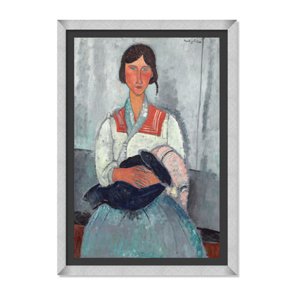 MUJER GITANA CON UN BEBÉ