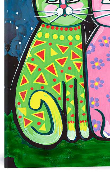 MIRANDO LA LUNA JUNTOS