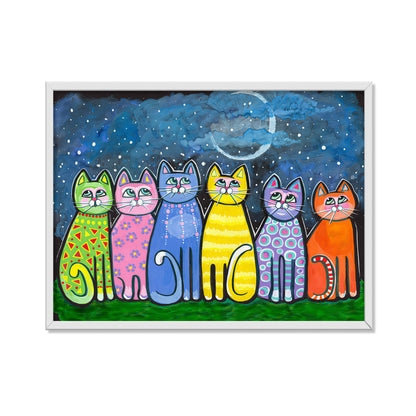 MIRANDO LA LUNA JUNTOS