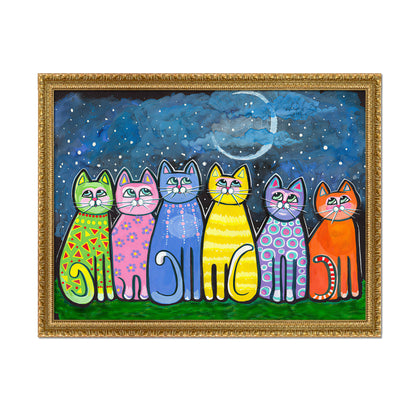 MIRANDO LA LUNA JUNTOS