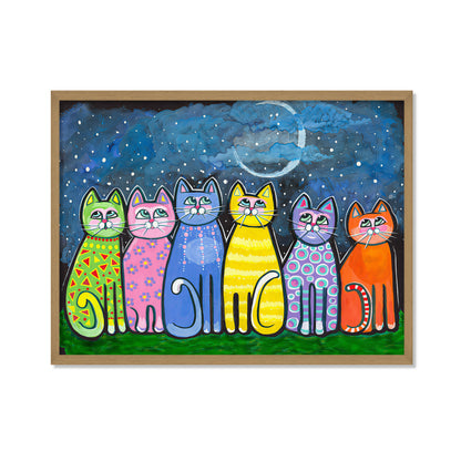 MIRANDO LA LUNA JUNTOS